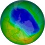 Antarctic Ozone 2011-11-17